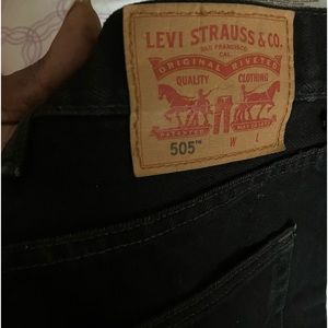 Levi’s 505 50x30 $COLOR IS BLACK$